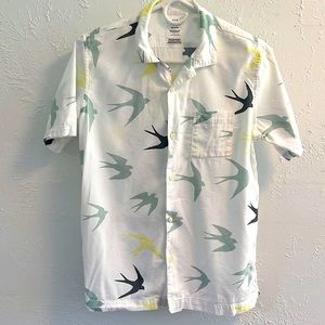 Gap Teens Buttondown Shirt Organic Cotton